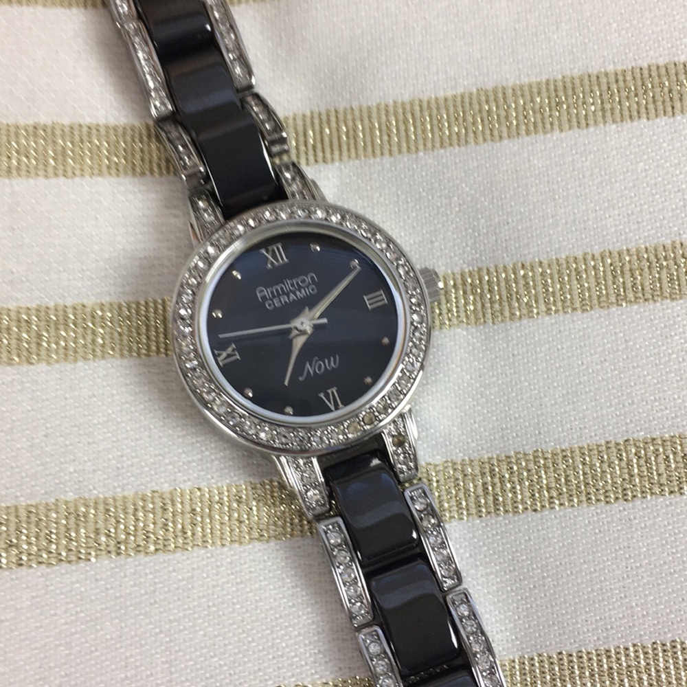 Armitron ceramic Now Watch